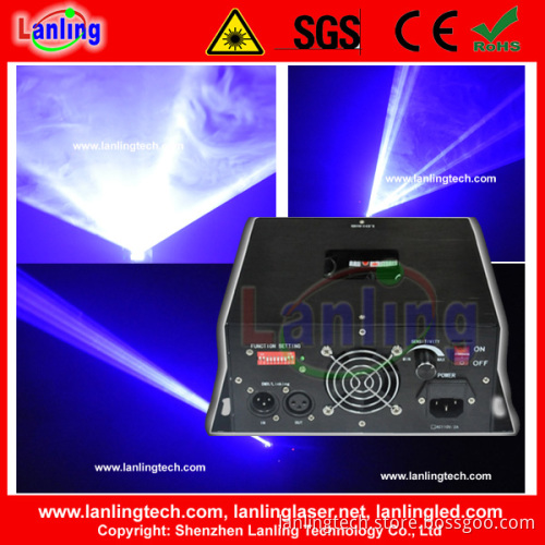 300mw Blue Fat Beam Laser Decorate Lighting for Wedding Hotel